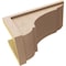 Ekena Millwork 9"W x 18"D x 9"H Wide Bryant Rough Cedar Woodgrain TimberThane Corbel, Primed Tan CORUR09X18X09BRYRCPR - alternate 2